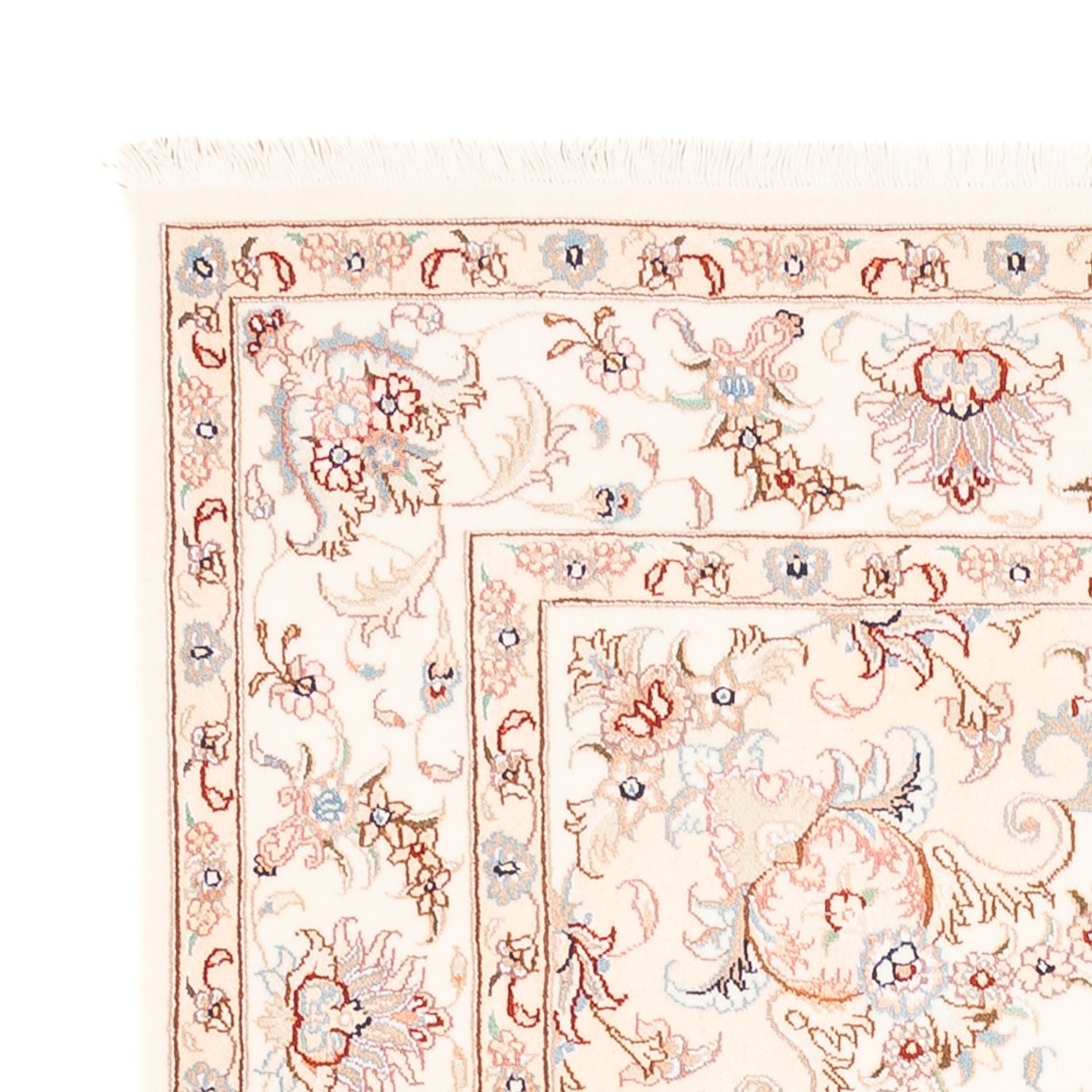 Perserteppich - Täbriz - 195 x 149 cm - creme