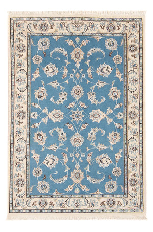 Perserteppich - Nain - Premium - 120 x 80 cm - hellblau