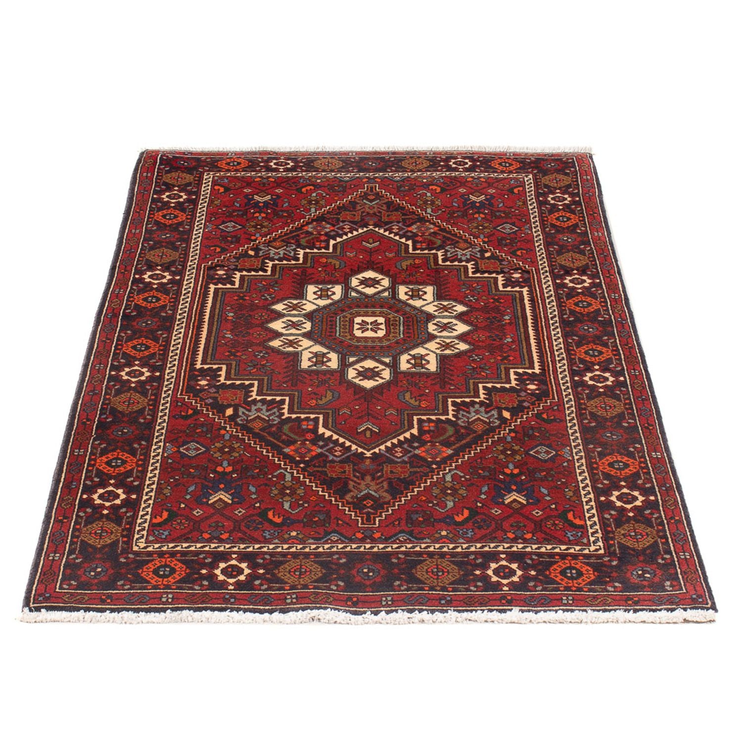 Perserteppich - Nomadic - 130 x 76 cm - rot