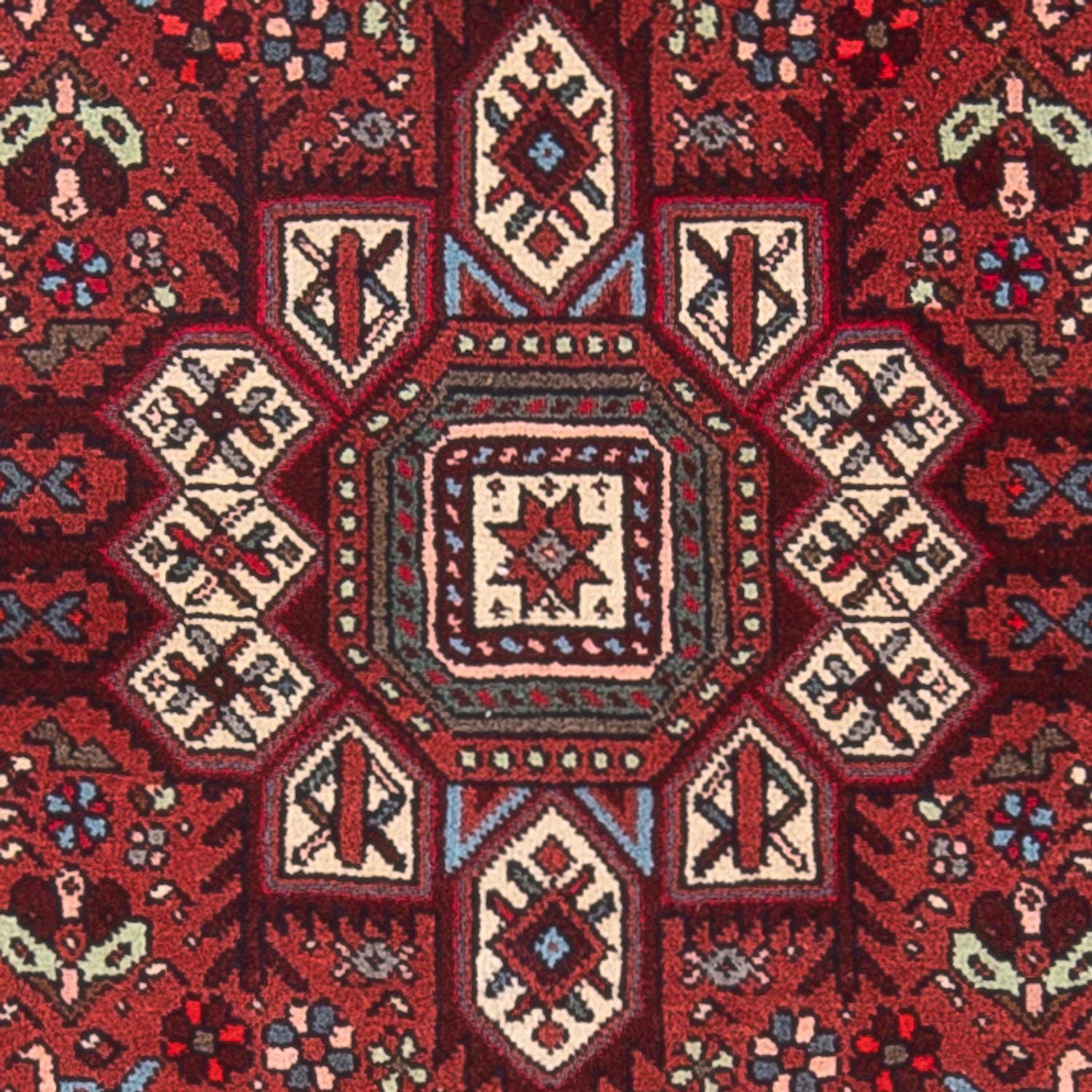 Perserteppich - Nomadic - 130 x 77 cm - rot
