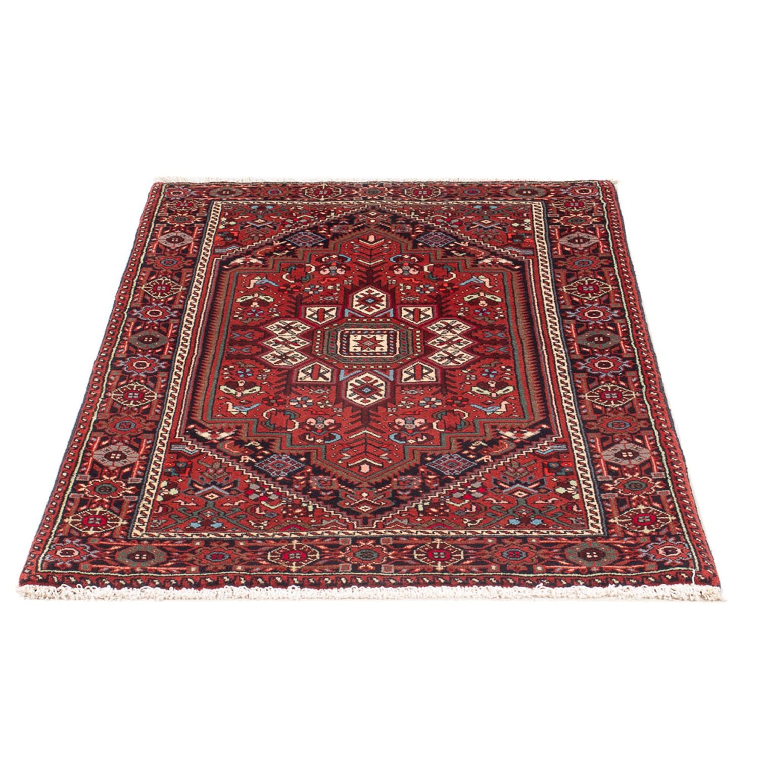 Perserteppich - Nomadic - 130 x 77 cm - rot