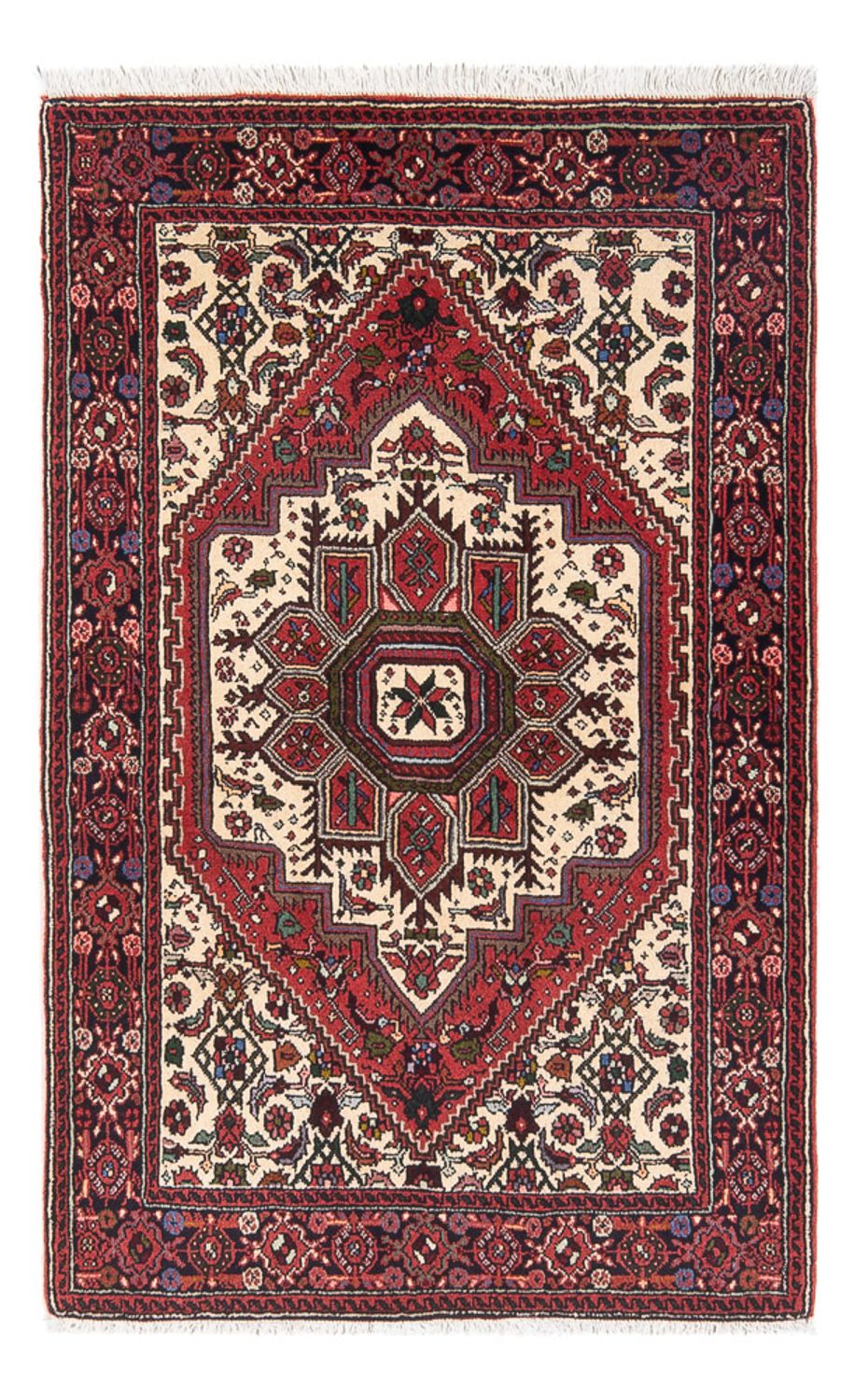 Perserteppich - Nomadic - 127 x 77 cm - creme