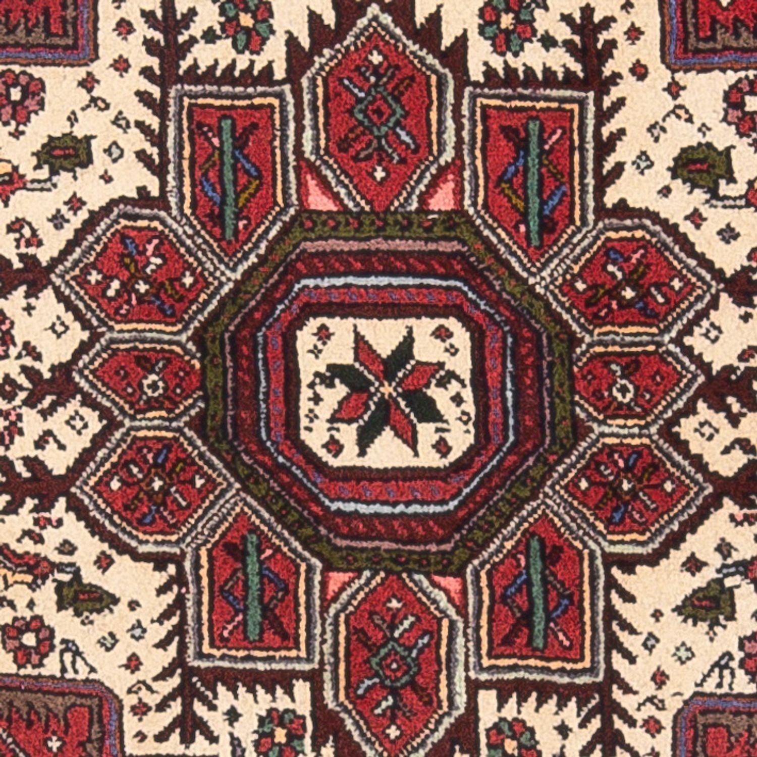 Perserteppich - Nomadic - 127 x 77 cm - creme