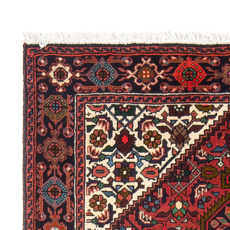 Perserteppich - Nomadic - 124 x 77 cm - dunkelrot