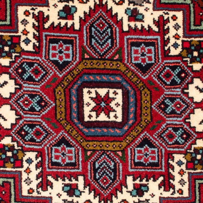 Perserteppich - Nomadic - 88 x 63 cm - rot
