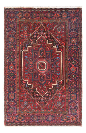 Perserteppich - Nomadic - 125 x 78 cm - dunkelrot