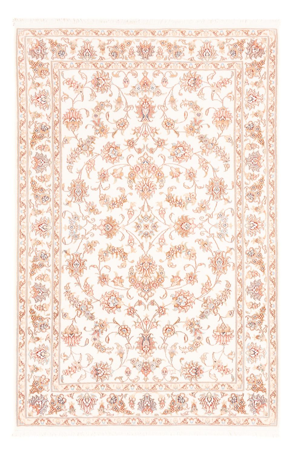Perserteppich - Täbriz - 184 x 117 cm - creme