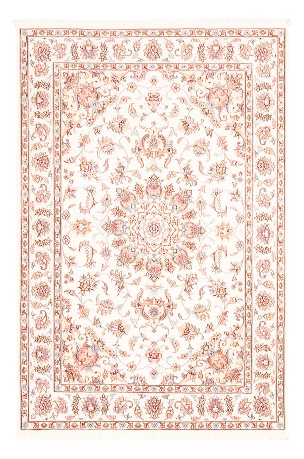 Perserteppich - Täbriz - 178 x 119 cm - creme