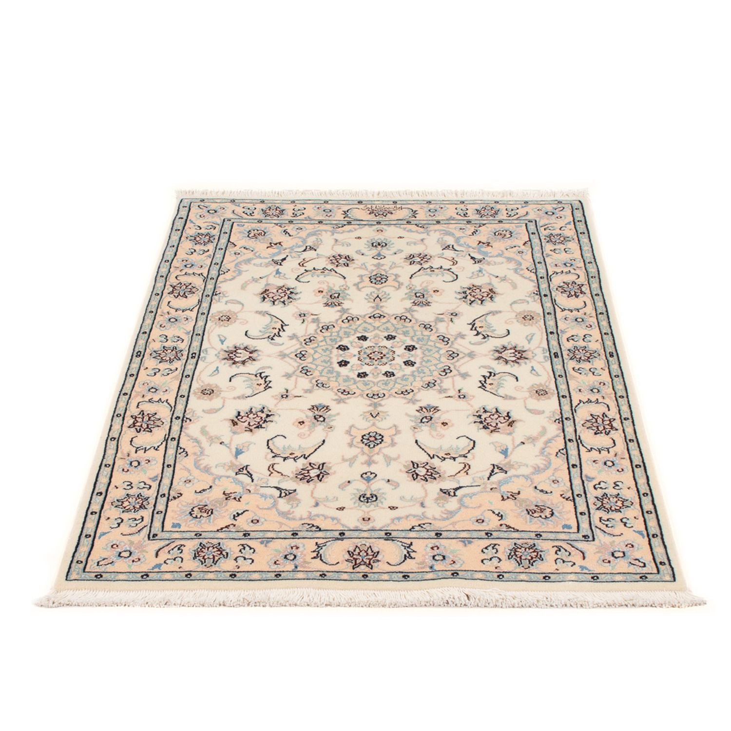 Perserteppich - Nain - Premium - 120 x 81 cm - creme