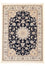 Perserteppich - Nain - Premium - 120 x 80 cm - dunkelblau