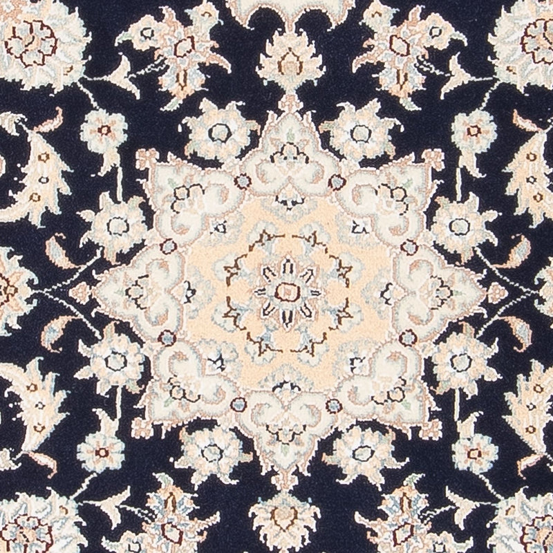 Perserteppich - Nain - Premium - 120 x 80 cm - dunkelblau