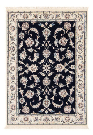 Perserteppich - Nain - Premium - 120 x 79 cm - dunkelblau