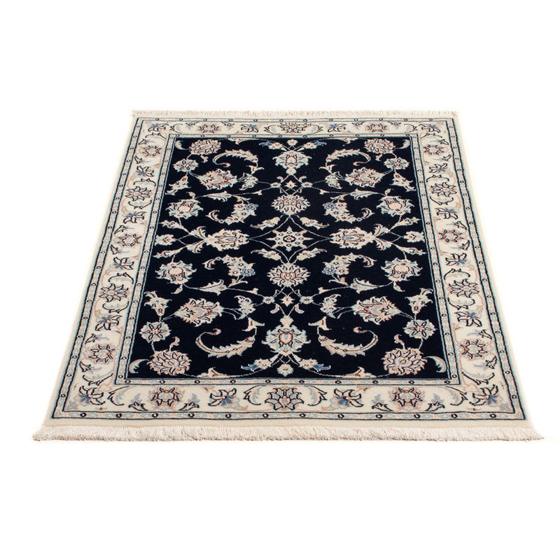 Perserteppich - Nain - Premium - 120 x 79 cm - dunkelblau