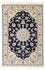 Perserteppich - Nain - Premium - 122 x 80 cm - dunkelblau