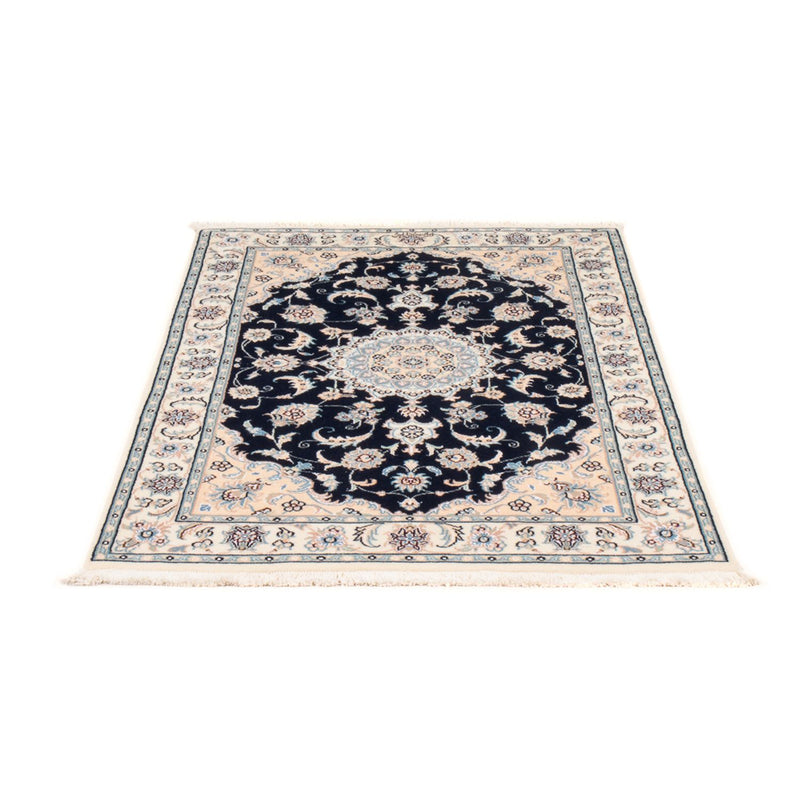 Perserteppich - Nain - Premium - 122 x 80 cm - dunkelblau