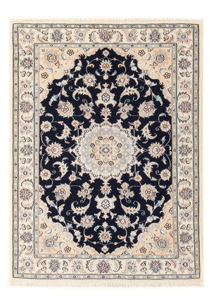 Perserteppich - Nain - Premium - 120 x 84 cm - dunkelblau