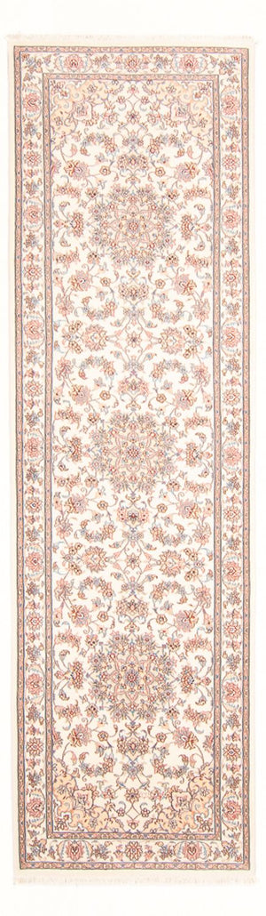 Läufer Perser - Täbriz - Royal - 298 x 87 cm - creme