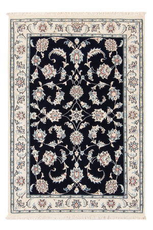 Perserteppich - Nain - Premium - 120 x 80 cm - dunkelblau