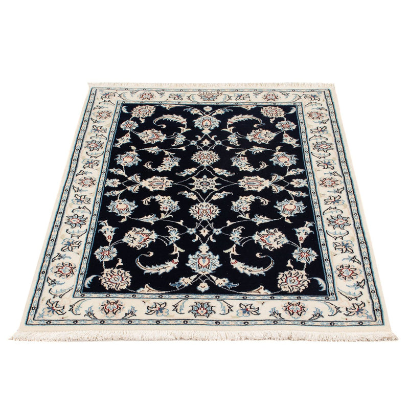 Perserteppich - Nain - Premium - 120 x 80 cm - dunkelblau