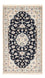 Perserteppich - Nain - Premium - 138 x 82 cm - dunkelblau