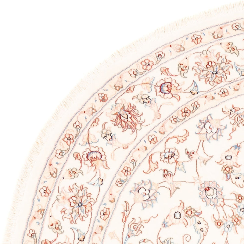 Perserteppich - Täbriz rund  - 154 x 147 cm - creme