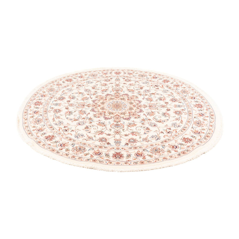 Perserteppich - Täbriz rund  - 154 x 147 cm - creme