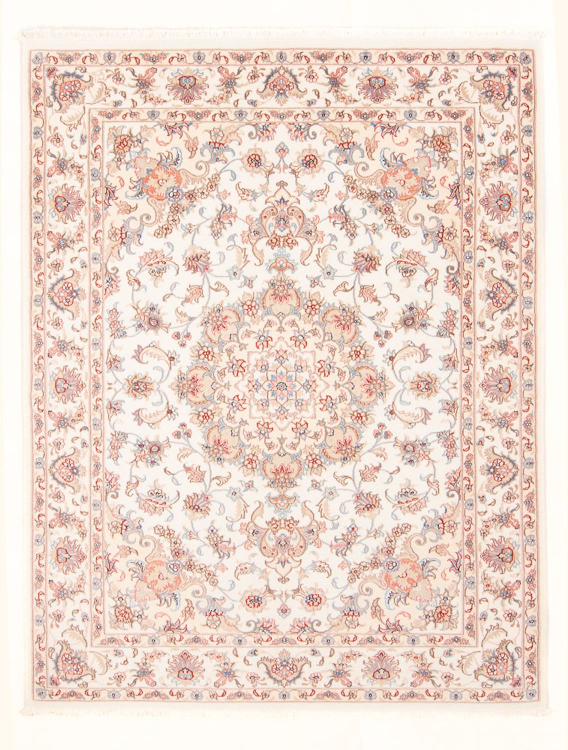 Perserteppich - Täbriz - Royal - 188 x 150 cm - creme