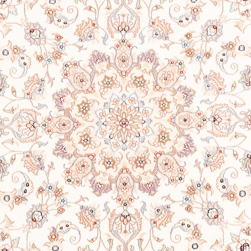 Perserteppich - Täbriz rund  - 151 x 146 cm - creme