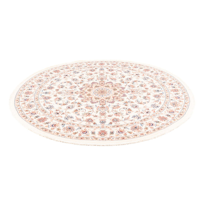 Perserteppich - Täbriz rund  - 151 x 146 cm - creme