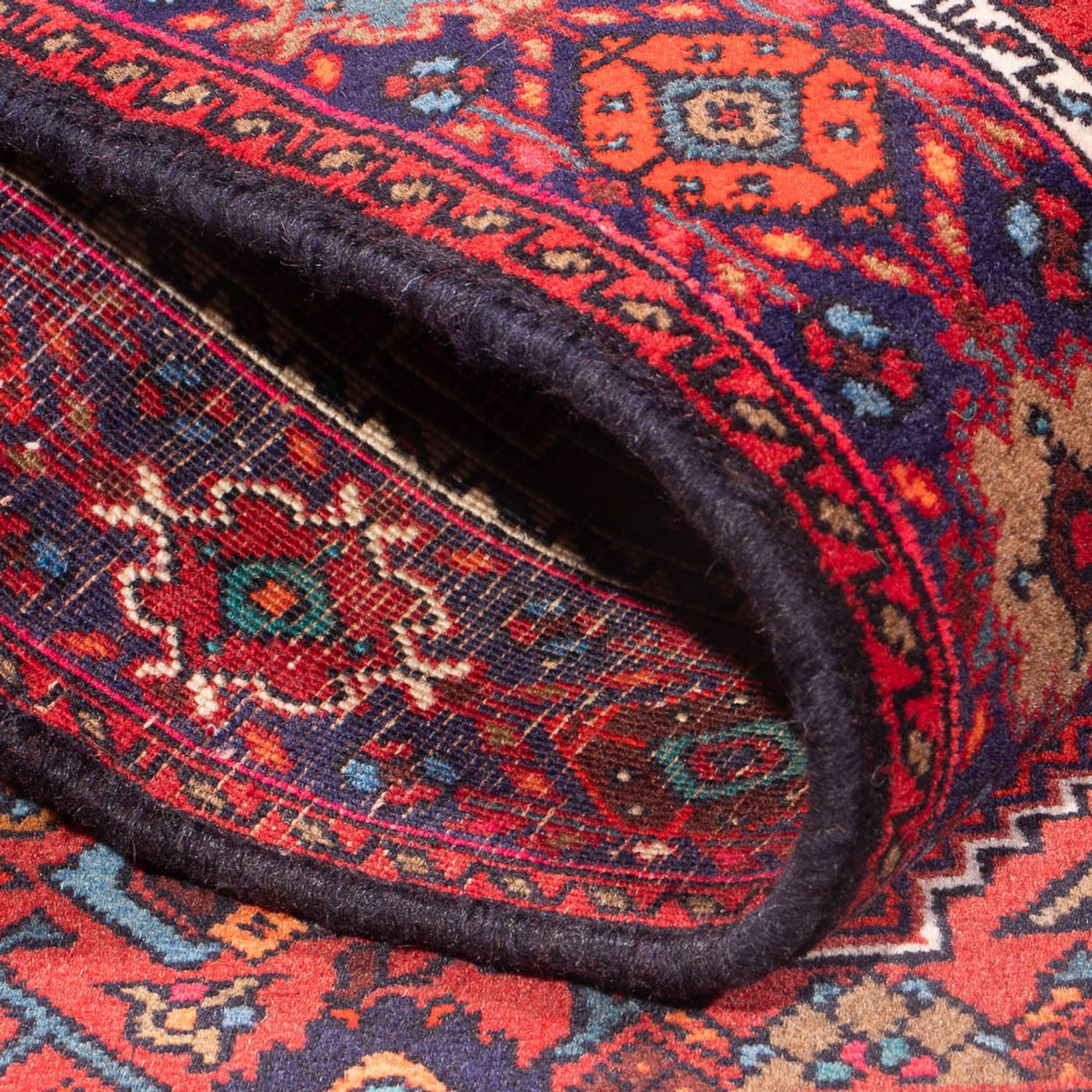 Perserteppich - Nomadic - 109 x 72 cm - rot