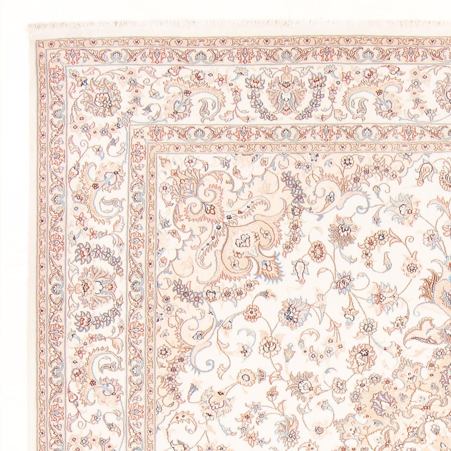 Perserteppich - Täbriz - Royal - 260 x 245 cm - creme