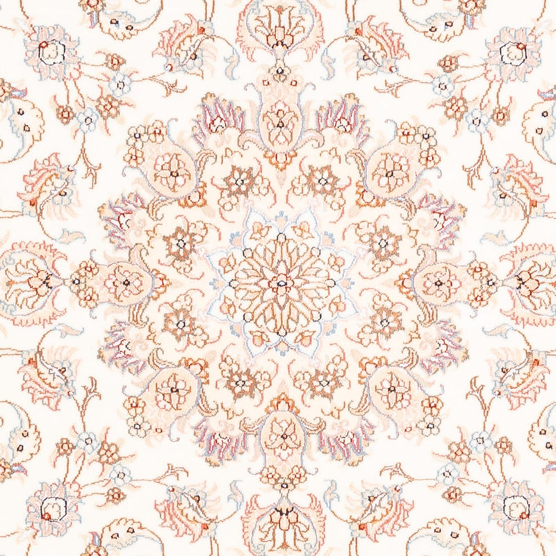 Perserteppich - Täbriz rund  - 150 x 150 cm - creme
