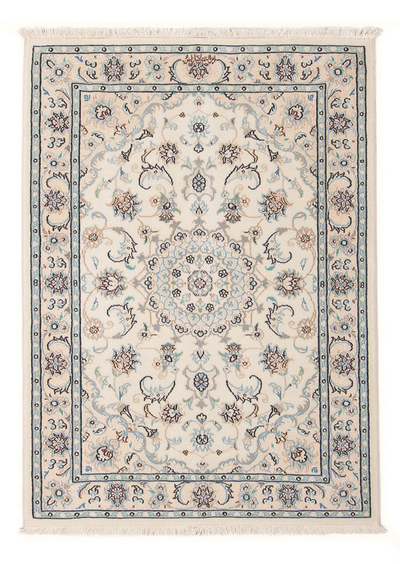 Perserteppich - Nain - Premium - 120 x 80 cm - creme