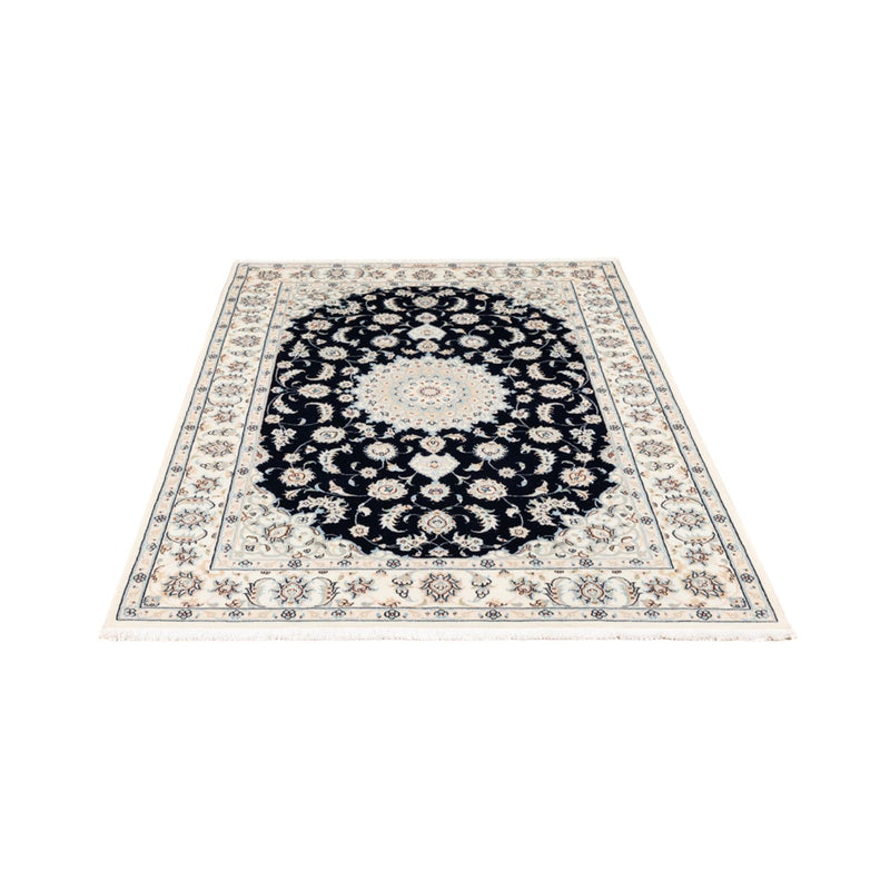 Perserteppich - Nain - Premium - 176 x 119 cm - dunkelblau