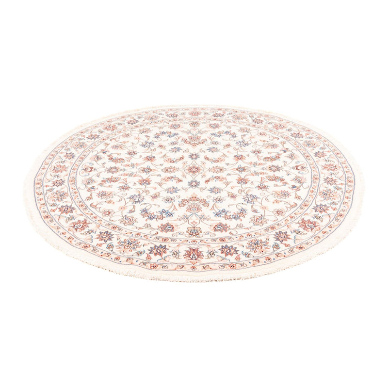 Perserteppich - Täbriz rund  - 152 x 146 cm - creme