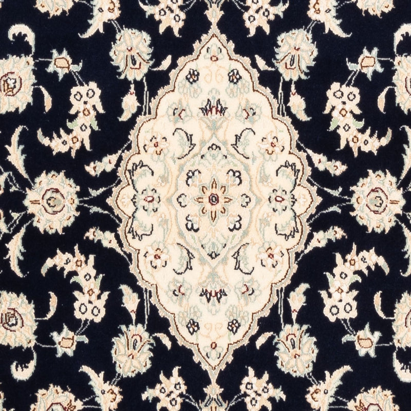 Perserteppich - Nain - Premium - 158 x 105 cm - dunkelblau