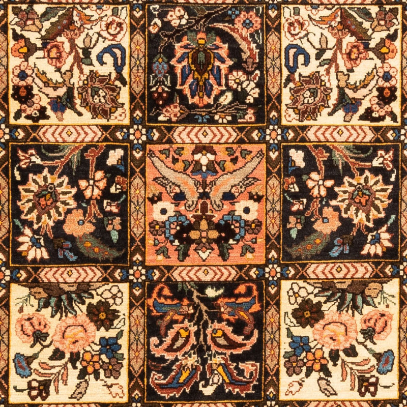 Perserteppich - Nomadic quadratisch  - 207 x 199 cm - dunkelbeige