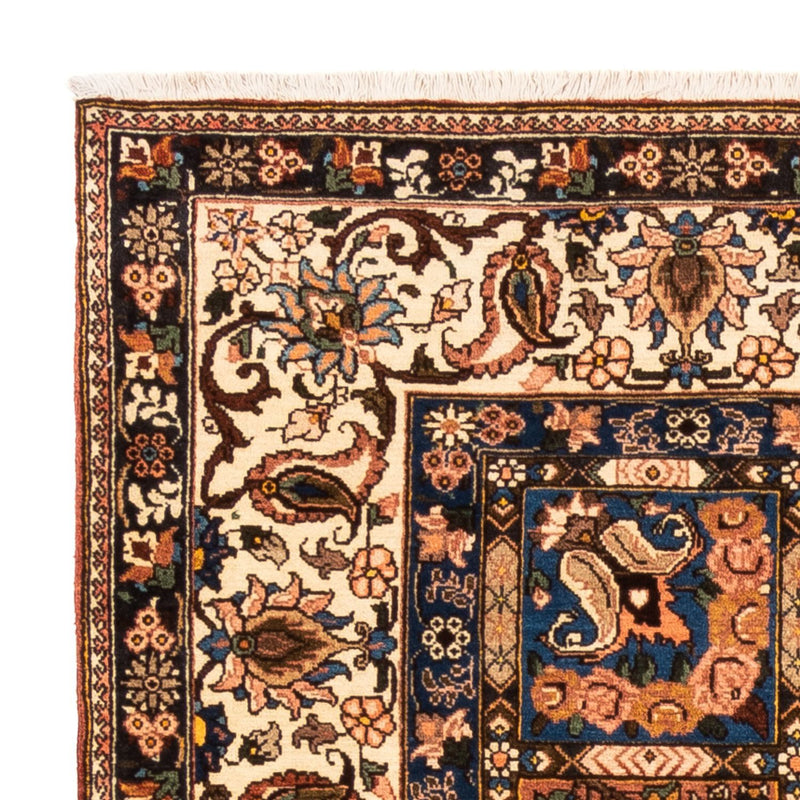 Perserteppich - Nomadic quadratisch  - 207 x 199 cm - dunkelbeige