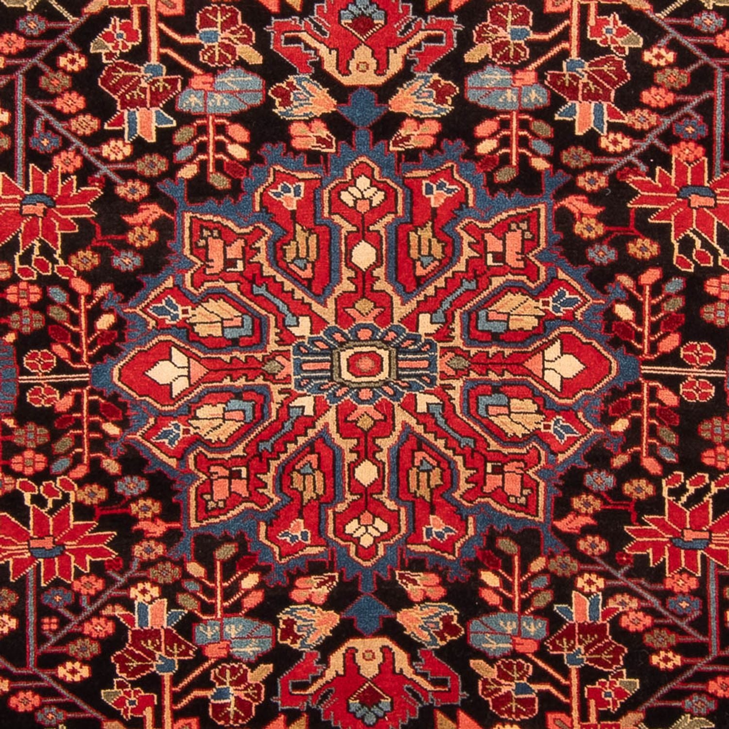 Perserteppich - Nomadic - 280 x 198 cm - dunkelblau