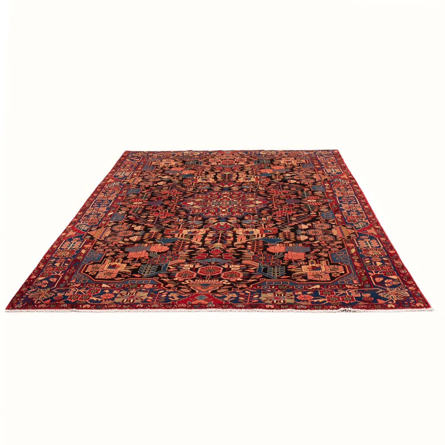 Perserteppich - Nomadic - 280 x 198 cm - dunkelblau