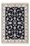 Perserteppich - Nain - Premium - 118 x 80 cm - dunkelblau