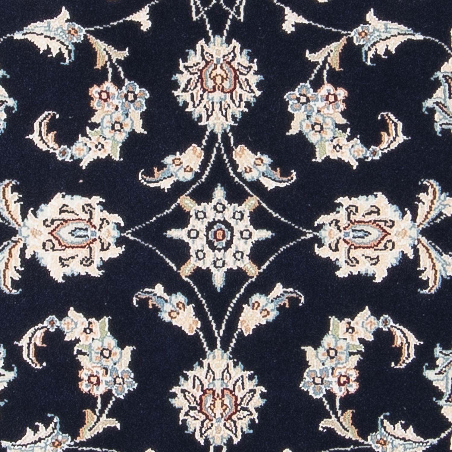 Perserteppich - Nain - Premium - 118 x 80 cm - dunkelblau