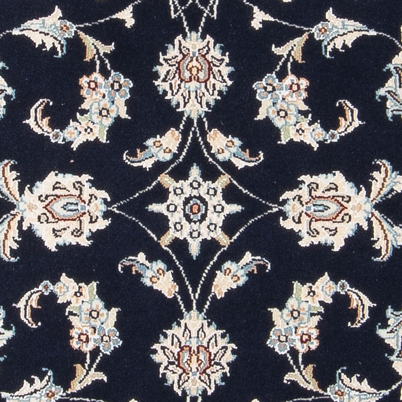 Perserteppich - Nain - Premium - 118 x 80 cm - dunkelblau