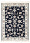 Perserteppich - Nain - Premium - 115 x 80 cm - dunkelblau