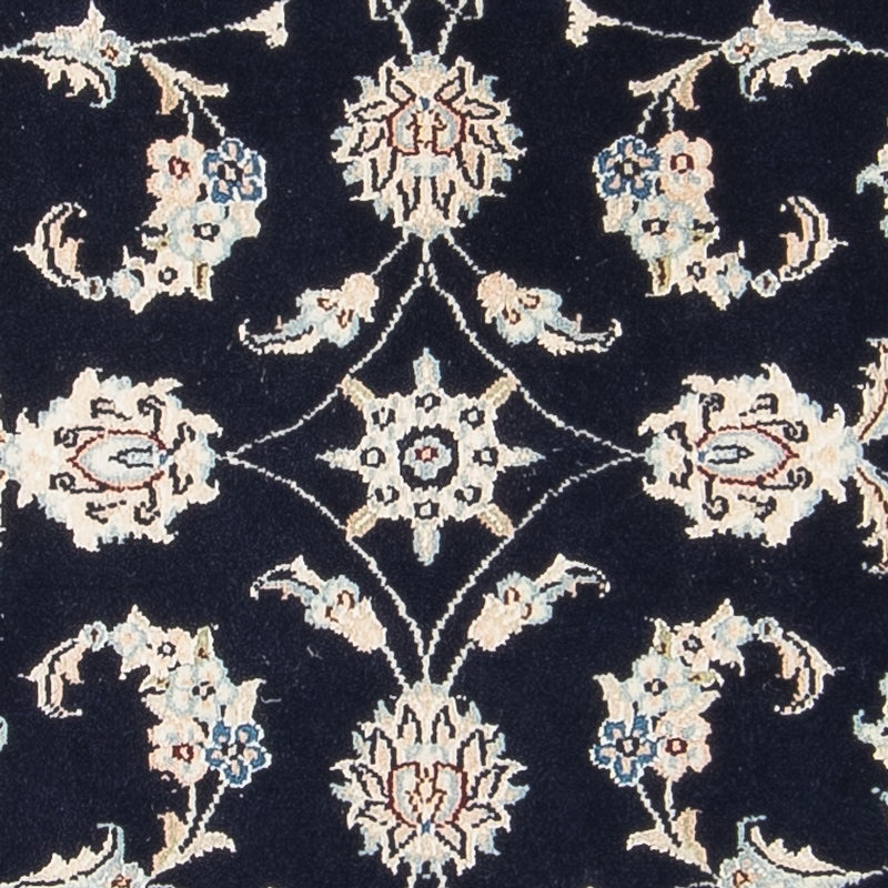 Perserteppich - Nain - Premium - 115 x 80 cm - dunkelblau