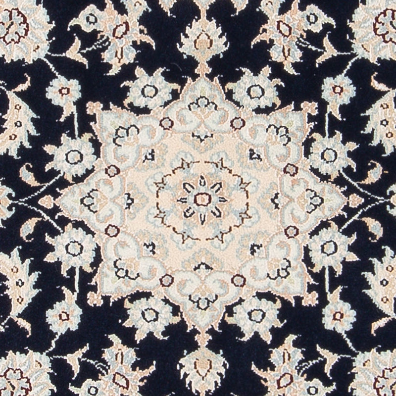 Perserteppich - Nain - Premium - 120 x 81 cm - dunkelblau