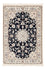Perserteppich - Nain - Premium - 120 x 80 cm - dunkelblau