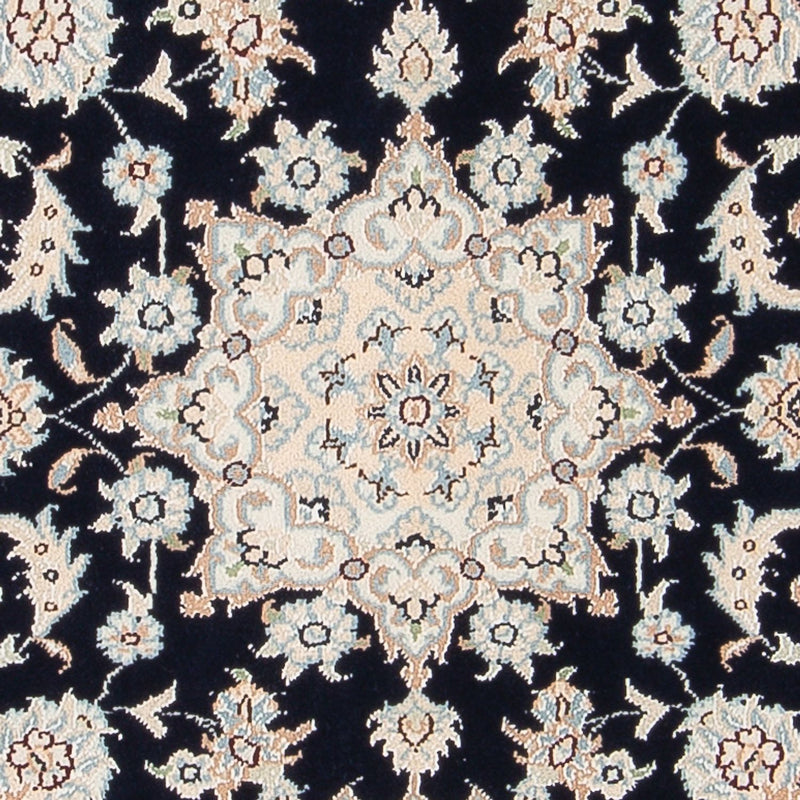 Perserteppich - Nain - Premium - 120 x 80 cm - dunkelblau