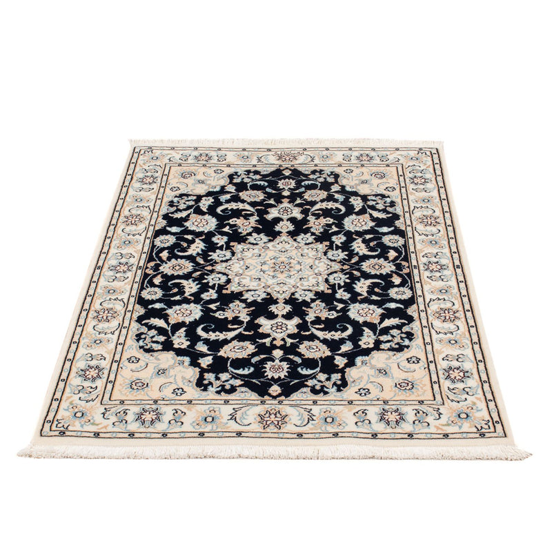 Perserteppich - Nain - Premium - 120 x 80 cm - dunkelblau