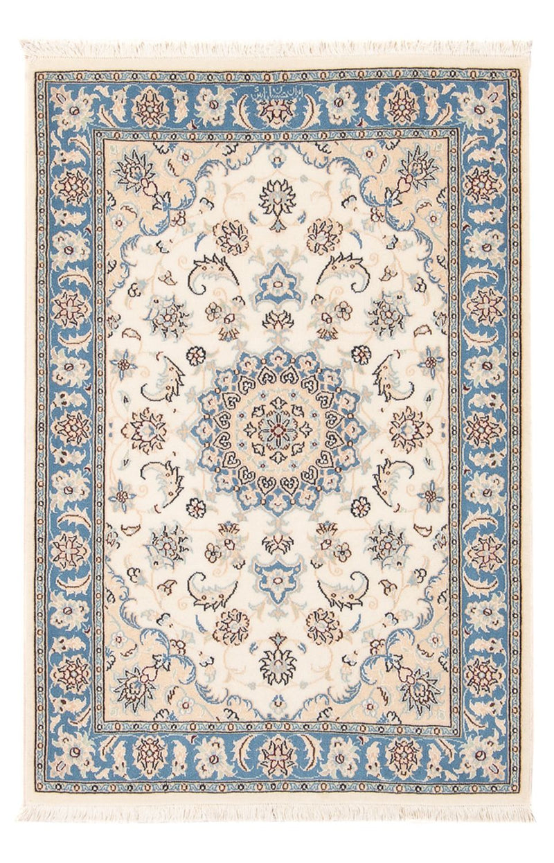 Perserteppich - Nain - Premium - 120 x 81 cm - creme